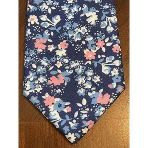 Lord Of Ties Blue Pink 100% Cotton Men’s Neck Tie Made In China